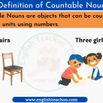 Countable Noun Definition And Examples