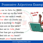 20 Examples of Possessive Adjectives In Sentences