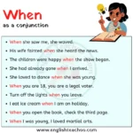 When Conjunction Examples